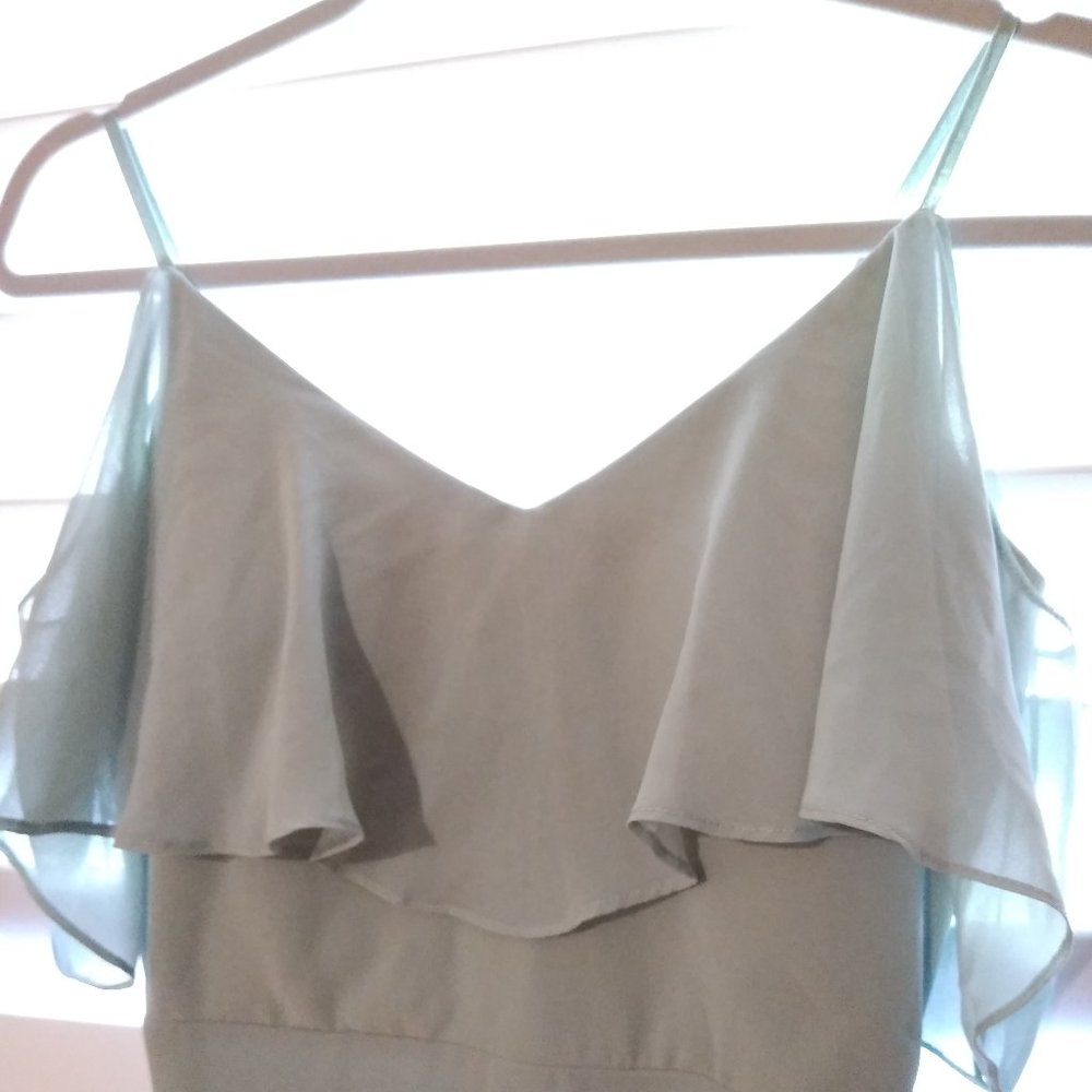 Sage Bridesmaid Dress (floorlength)